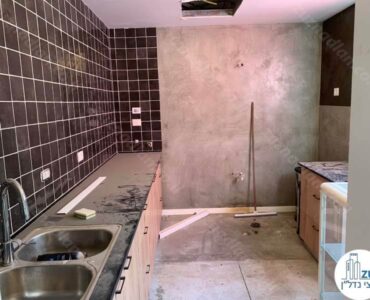 מטבחון של משרד 75 מר להשכרה בבית האדום תל אביב
