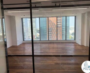 אופן ספייס של משרד 370 מר להשכרה במגדל הכשרת הישוב בני ברק