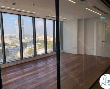 אופן ספייס של משרד 370 מר להשכרה במגדל הכשרת הישוב בני ברק