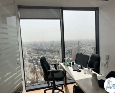 חדר של משרד 250 מר להשכרה במגדל מידטאון בתל אביב