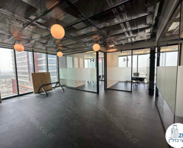 אופן ספייס של משרד להשכרה 233 מר במגדל נמרודי מתחם בסר בני ברק