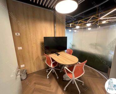 חדר קטן של משרד להשכרה להייטק 500 מר במגדל אקרו בתל אביב