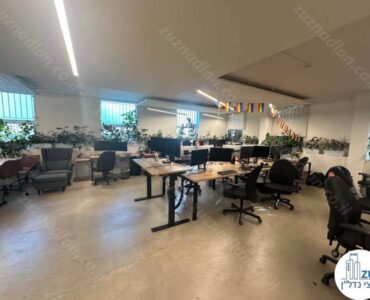 אופן ספייס של משרד להשכרה להייטק 483 מר בבניין משרדים במתחם שרונה בתל אביב
