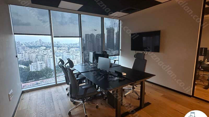 חדר ציוותי של משרד להשכרה 274 מר במגדל WE תל אביב
