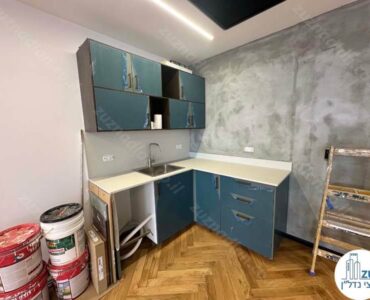 מטבחון של משרד חדש להשכרה 185 מר במגדל משה אביב ברמת גן