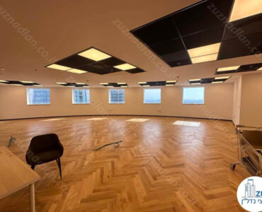 אופן ספייס של משרד חדש להשכרה 185 מר במגדל משה אביב ברמת גן