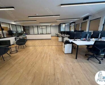 אופן ספייס של משרד להשכרה 200 מר בבניין משרדים על רחוב הארבעה בתל אביב