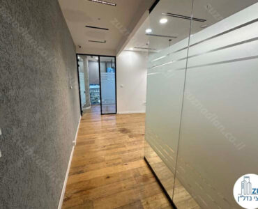 מסדרון של משרד להשכרה 70 מר במגדל ספיר במתחם הבורסה רמת גן