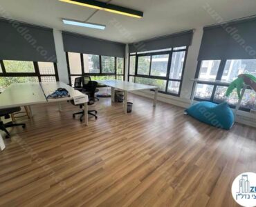 אופן ספייס של משרד 180 מר להשכרה להייטק בשכונת מונטיפיורי תל אביב