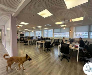 אופן ספייס של משרד 300 מר להשכרה בבניין משרדים במתחם הבורסה ברמת גן
