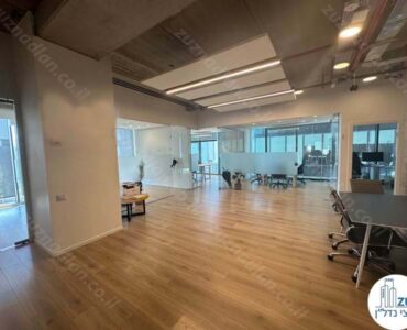 אופן ספייס של משרד 230 מר להשכרה במגדלי הארבעה במתחם שרונה תל אביב