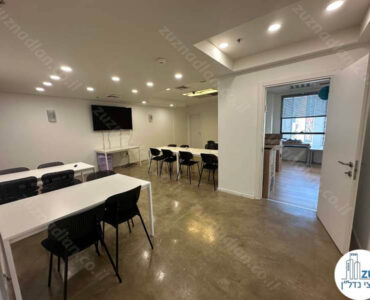 אופן ספייס של משרד 295 מר להשכרה במתחם הבורסה בבית שאפ