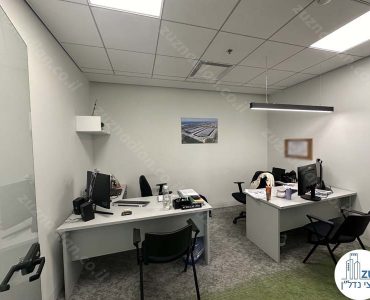 חדר של משרד להשכרה 464 מר במגדל ששון חוגי במתחם הבורסה