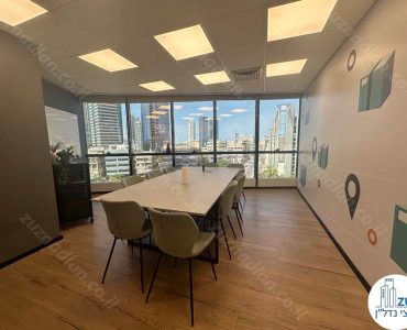 פינת אוכל של משרד להשכרה 259 מר להייטק בבית שאפ ברמת גן