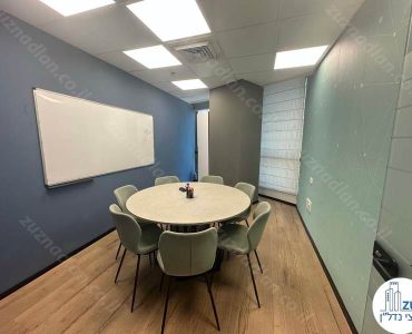 חדר ישיבות של משרד להשכרה 259 מר להייטק בבית שאפ ברמת גן