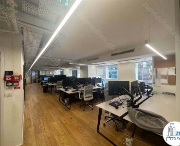 אופן ספייס עם עמדות עבודה של משרד להשכרה להייטק במגדלי התאומים ברמת גן