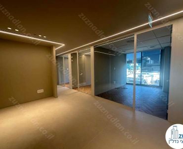 רחבת כניסה של משרד להשכרה במגדל Icon במתחם הבורסה ברמת גן